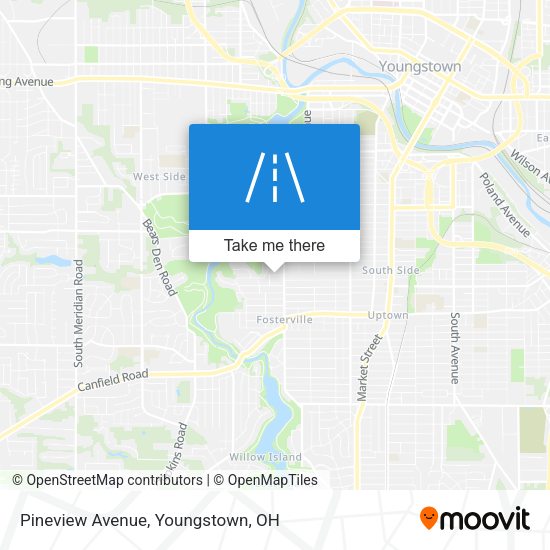 Pineview Avenue map