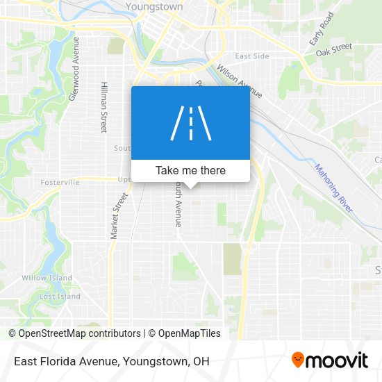 Mapa de East Florida Avenue