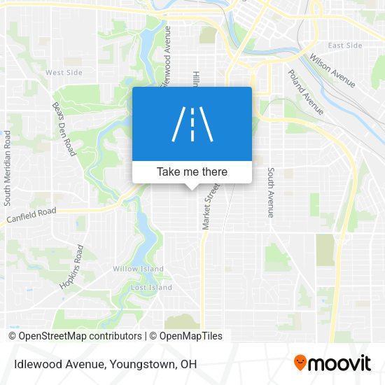 Mapa de Idlewood Avenue