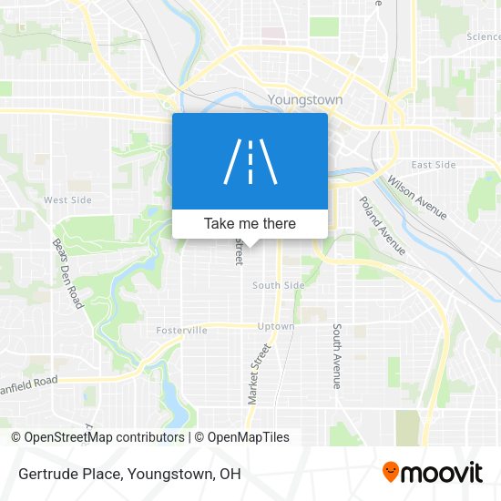Mapa de Gertrude Place