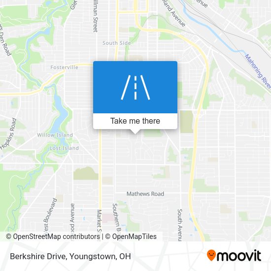 Berkshire Drive map