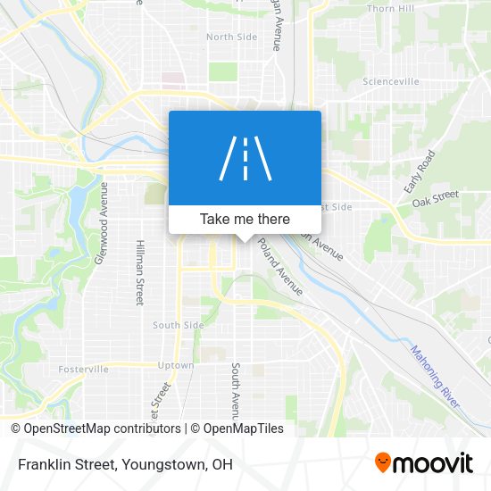 Mapa de Franklin Street