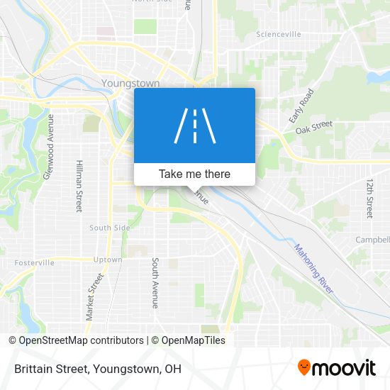 Brittain Street map