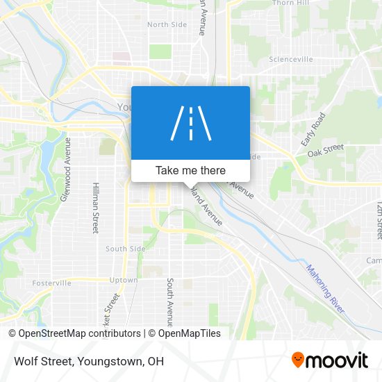 Mapa de Wolf Street