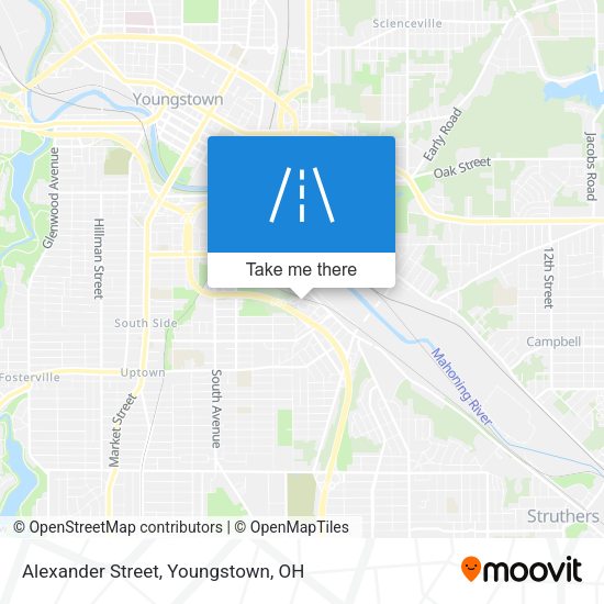 Alexander Street map