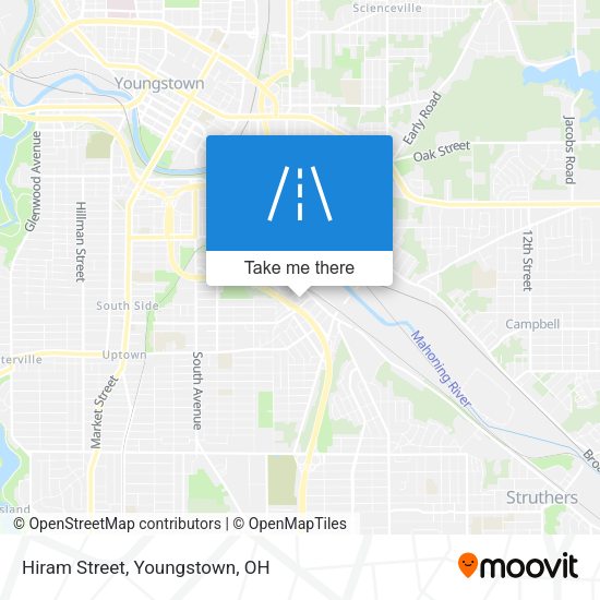 Mapa de Hiram Street