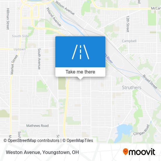 Mapa de Weston Avenue