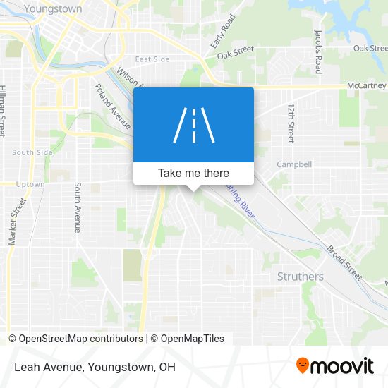 Mapa de Leah Avenue