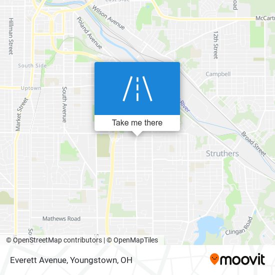 Mapa de Everett Avenue