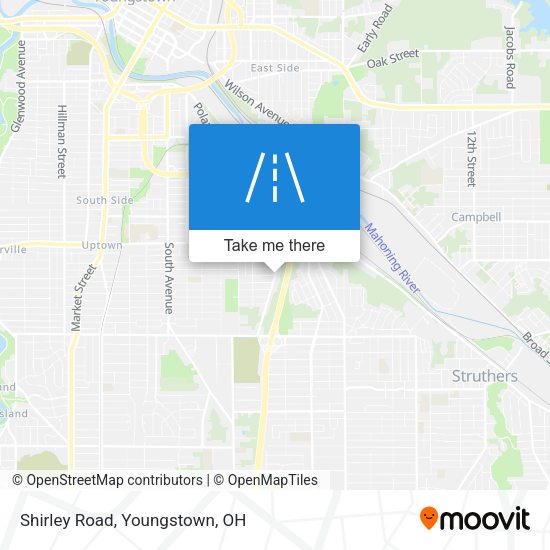 Mapa de Shirley Road