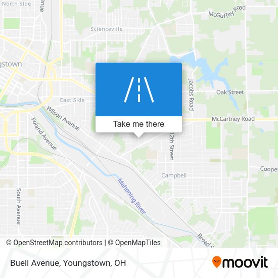 Mapa de Buell Avenue