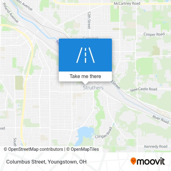 Mapa de Columbus Street