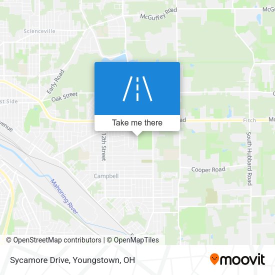 Mapa de Sycamore Drive