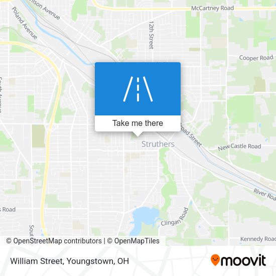 William Street map