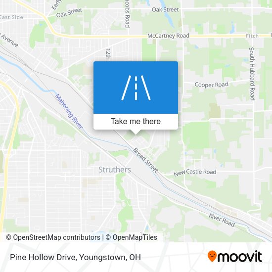Mapa de Pine Hollow Drive