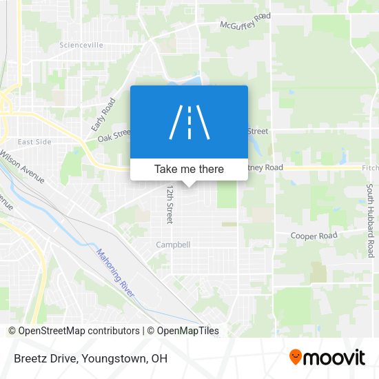 Mapa de Breetz Drive
