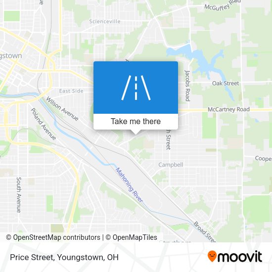 Mapa de Price Street
