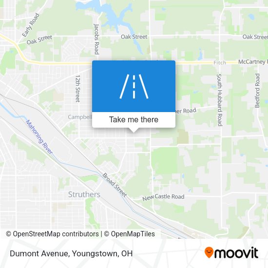 Mapa de Dumont Avenue