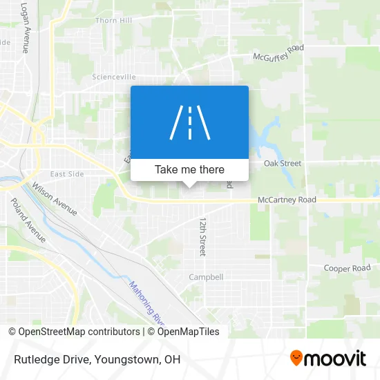 Rutledge Drive map