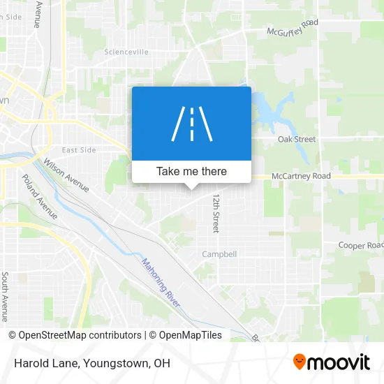 Mapa de Harold Lane
