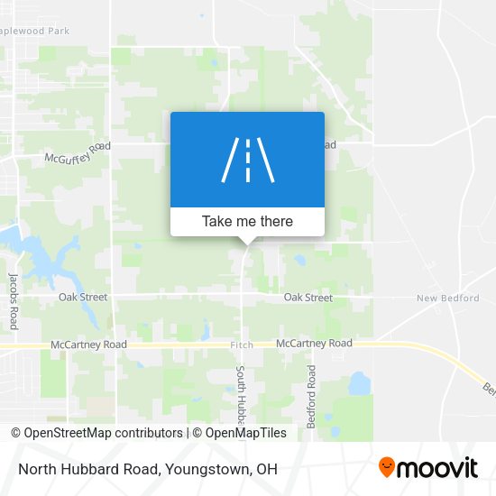 Mapa de North Hubbard Road