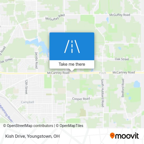 Mapa de Kish Drive