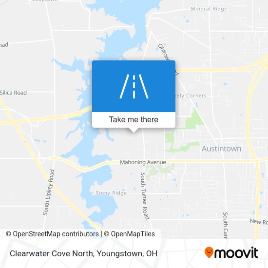 Clearwater Cove North map