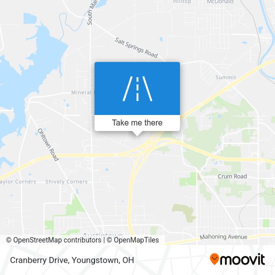 Mapa de Cranberry Drive
