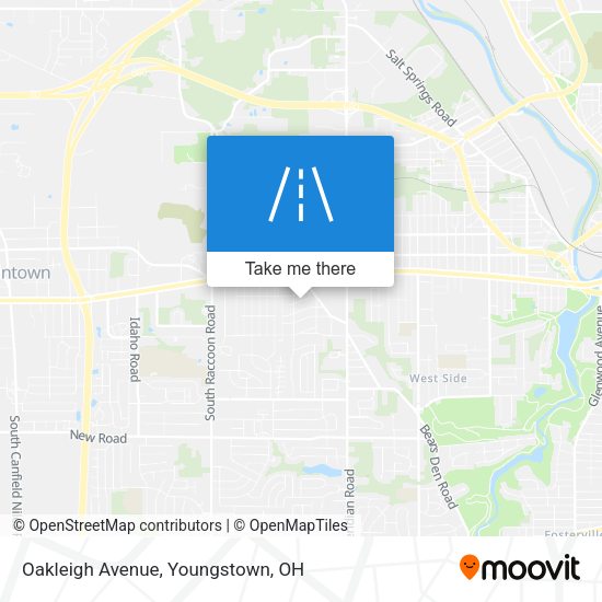 Oakleigh Avenue map