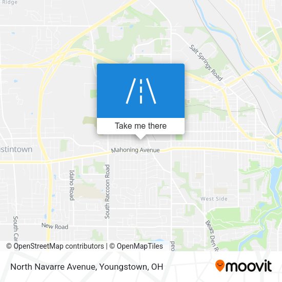 Mapa de North Navarre Avenue
