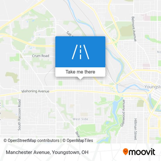 Mapa de Manchester Avenue