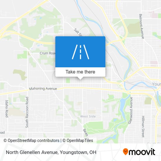 Mapa de North Glenellen Avenue