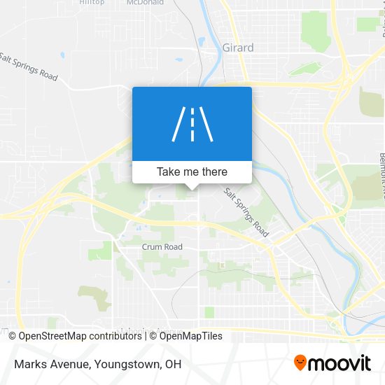 Mapa de Marks Avenue