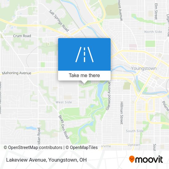 Lakeview Avenue map