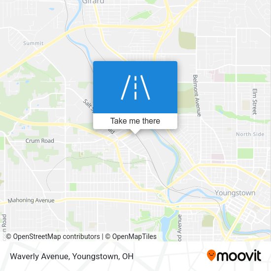 Mapa de Waverly Avenue