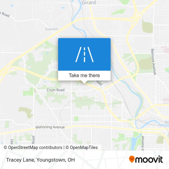 Mapa de Tracey Lane