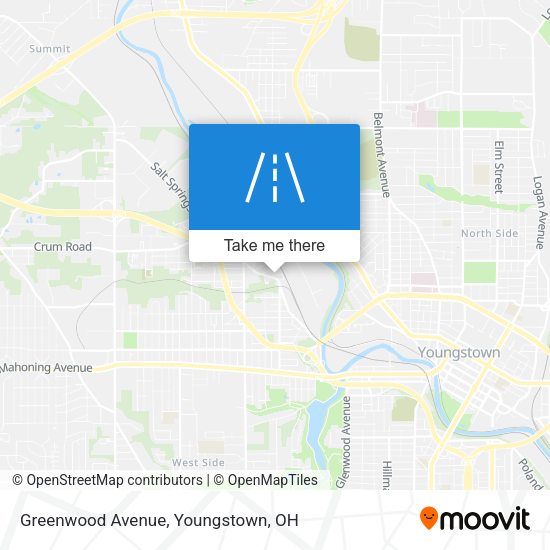 Mapa de Greenwood Avenue