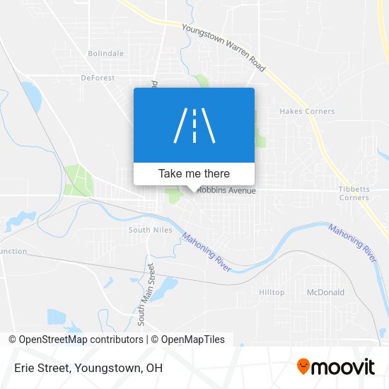 Mapa de Erie Street