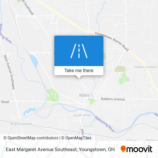 East Margaret Avenue Southeast map