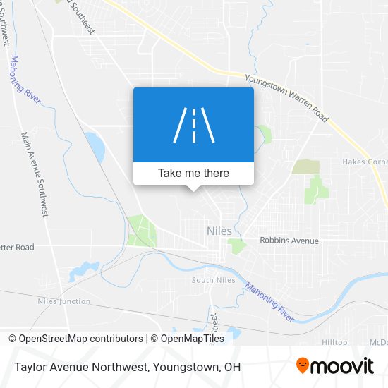 Taylor Avenue Northwest map