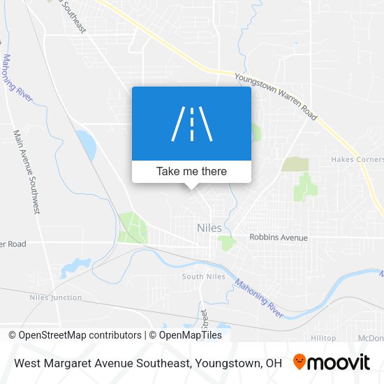 West Margaret Avenue Southeast map