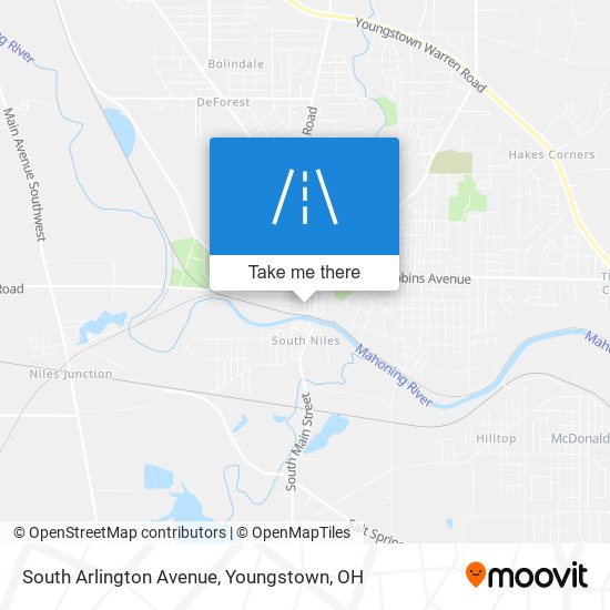 Mapa de South Arlington Avenue