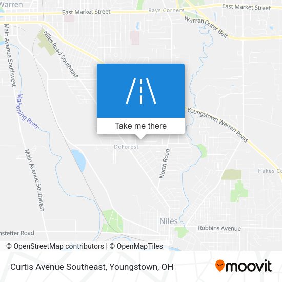 Curtis Avenue Southeast map