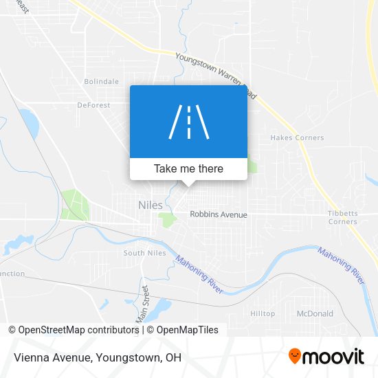 Mapa de Vienna Avenue