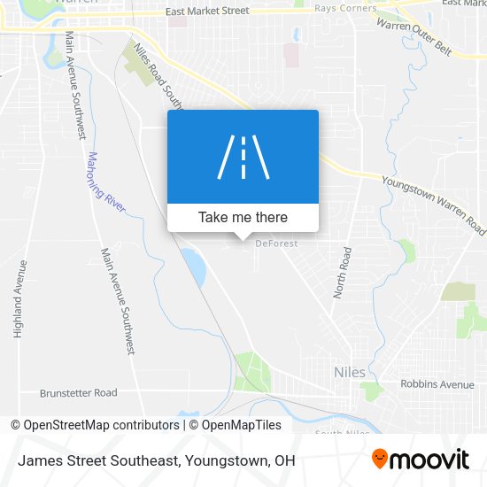 James Street Southeast map