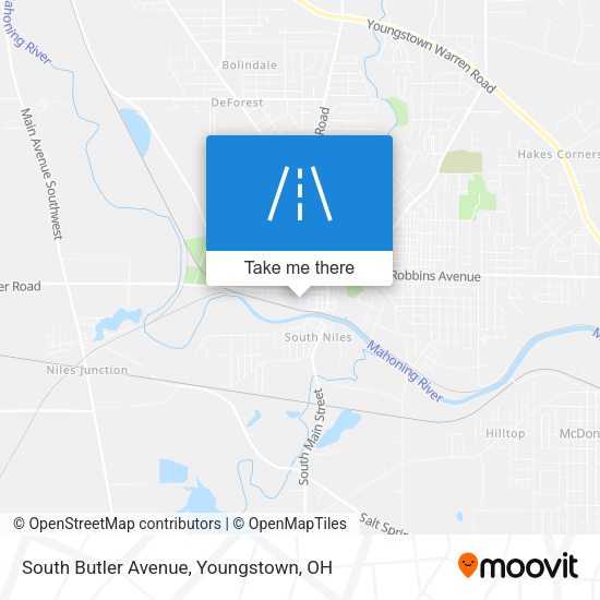 Mapa de South Butler Avenue