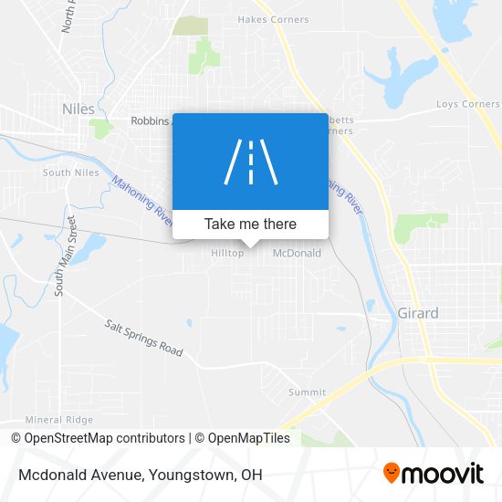 Mcdonald Avenue map