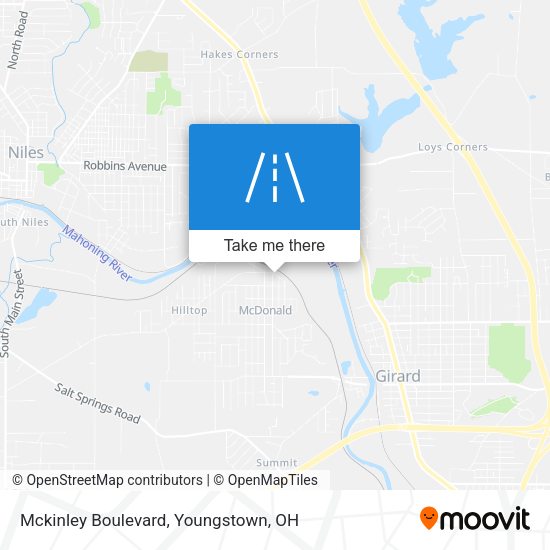 Mapa de Mckinley Boulevard