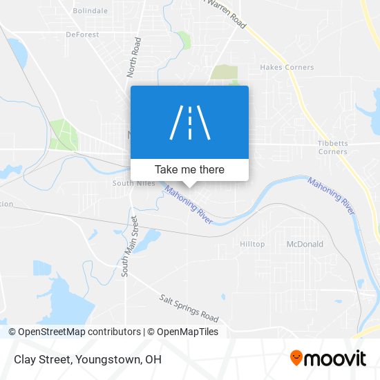 Clay Street map