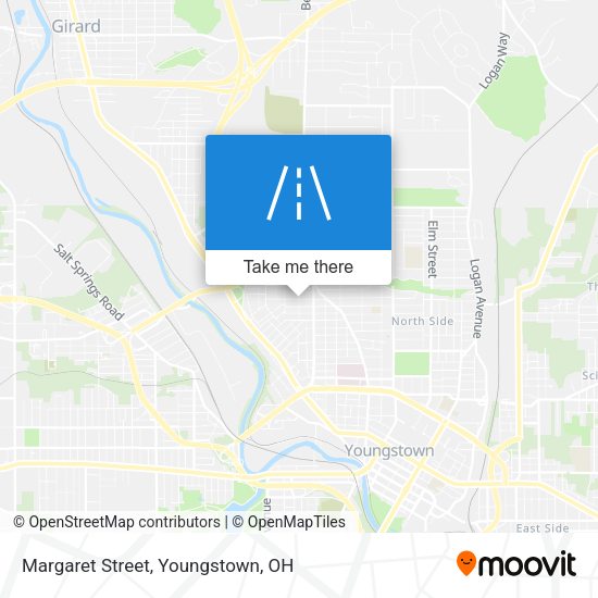 Margaret Street map